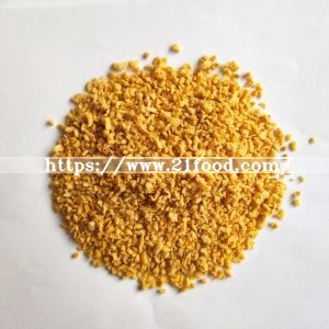 Deep Fry Yellow Color China Garlic Granules