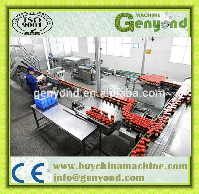 Full Automatic Pepper Sauce Production Line with High Configuration