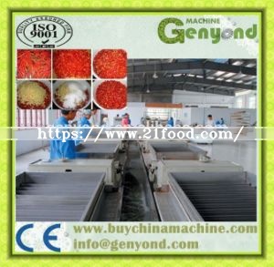 Full Automatic Pepper Sauce Production Line with High Configuration