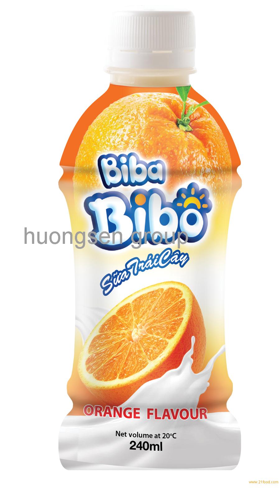 Bibabibo Orange Flavored Milk,Vietnam Bibabibo Price Supplier - 21food