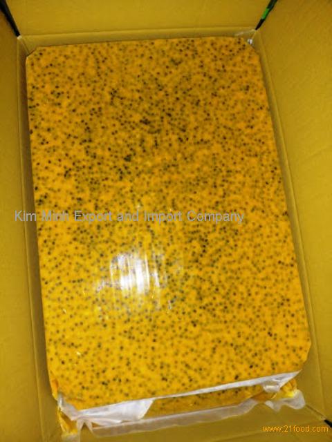 FROZEN PASSION FRUIT PULP WITH SEEDS FROM VIETNAM,Vietnam KME price ...