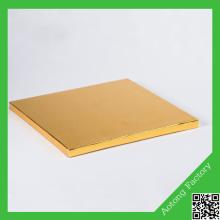 Square wood cake board cake drum for batching