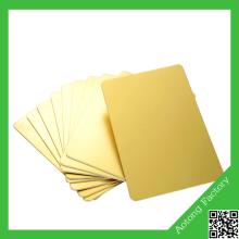 Gold foil coated double sides firm cake board cake drum