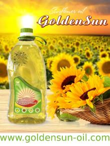 Refined sunflower oil GoldenSun 1.8 L . Origin of Ukraine