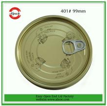 customized tinplate easy open end for canned food