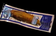 Smoked whole herring vacuum packed