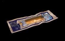 Smoked headless mackerel vacuum packed