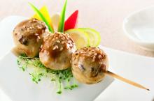vegan mushroom ball/vegetarian mushroom ball/frozen meat alternative