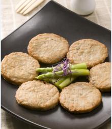 Vegan  Burdock  Patty/ vegan meat alternative/frozen meat