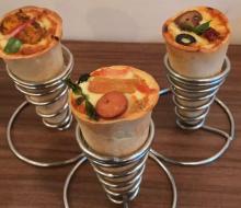 Commercial Stainless Steel automatic pizza cone machine Cone Pizza Making Machine Price