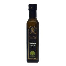 Marasca glass bottle olive oil.Bitter and pungent taste 250mL, 0.5% Acidity