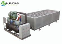 Industrial agriculture brine  water /direct cooled  block  ice machine
