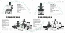 intelligent  kitchen   equipment  factory price 12 in 1 multifunctional food processor