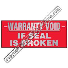 Warranty Void Seal