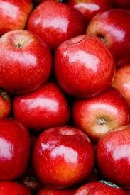 fresh red apples