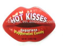  lip   shape d  lip  gloss tin packaging boxes