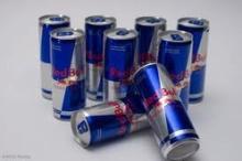 R.E.D Bull Energy Drink Red / Blue / Silver