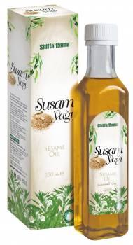 Natural Sesame Oil 250 ml Glass Bottle GMP Certified
