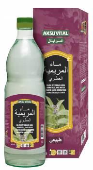 Aromatic Sage Water 500 ml Glass Bottle Natural Floral Health Drink