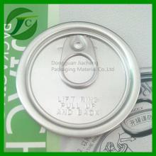 56mm aluminum easy open lids can cap
