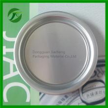209# 62.5 mm aluminum bottom lids bottom end
