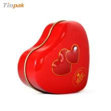 funny FDA grade  heart   shape  chocolate tin box