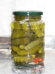 Canned Pickled Cucumbers / Gherkins