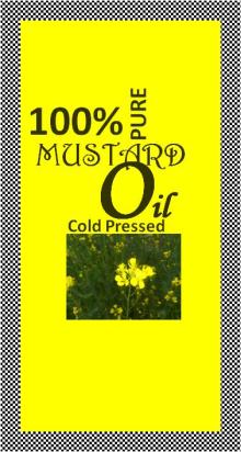 Cold Pressed Unrefined Indian Mustard Oil