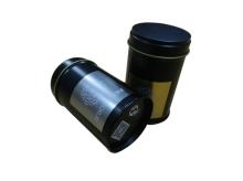 black tea tin can