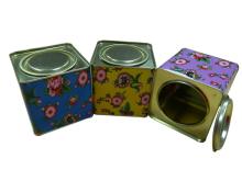 scented tea tin can