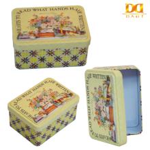 Post card storage tin box,Gift Tin Box,Tin box