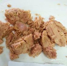 TUNA CHUNKS IN BRINE IN CAN TIN