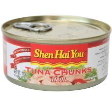 Canned Fish canned tuna in vegetable oil 180g/130g