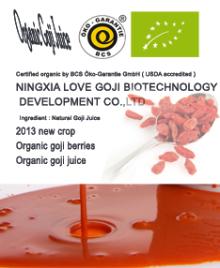 Organic Pure Goji Juice