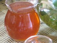 Pure organic bee honey