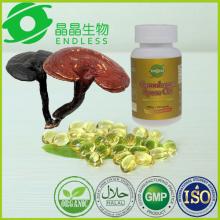 Anti-cancer herbal red reishi spore oil capsule