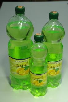 Lemon Carbonated Soft Drink in PET Bottle