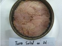 canned tuna solid in oil