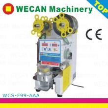 Fully Automatic PP cup sealing machine with CE approval for bubble tea