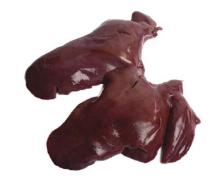 Frozen  pork   liver 