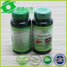 private lable live capsule herbal milk thistle extract