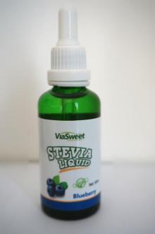 blueberry flavor stevia liquid dops sweetener 50ml