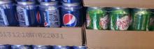 Soft Drinks - Soft Drink Coca Cola - Fanta- Sprite Can 330ml