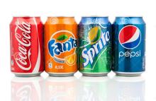 Soft Drinks Coca-cola, Fanta, Sprite, 7UP, Pepsi