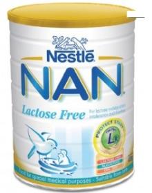 Nestle NAN LACTOSE FREE 110 400g
