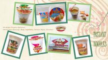 Brand name Cup Instant noodles 60gr with many Flavours