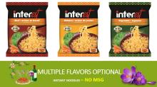 NO MSG Instant Noodles 60gr many Flavours