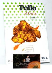 Chicken in curry sauce