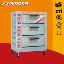 electric oven with 6 trays