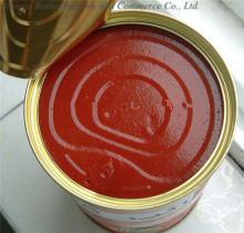 Canned tomato paste with high quality